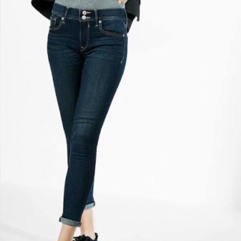 Express cropped jeans